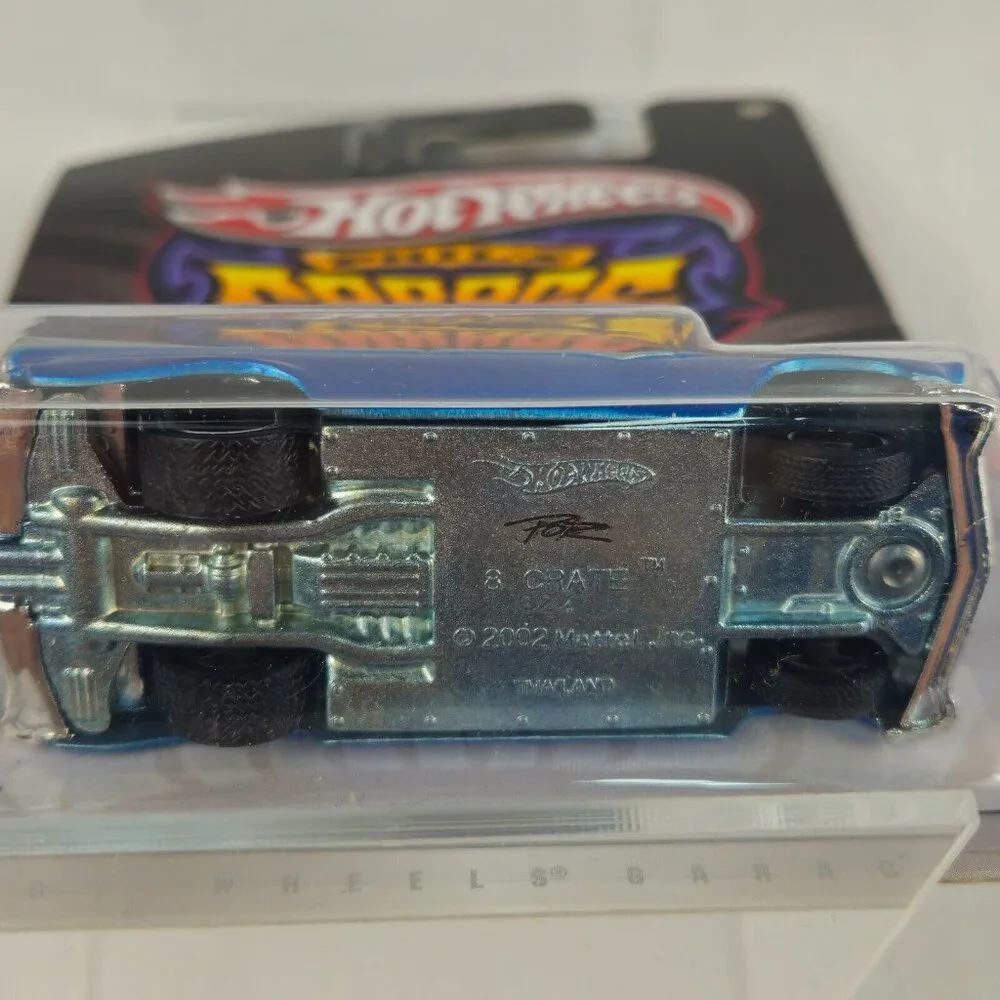 HOT‎ WHEELS PHIL'S GARAGE 8 CRATE REAL RIDERS 2/39 - MINT - (K215)